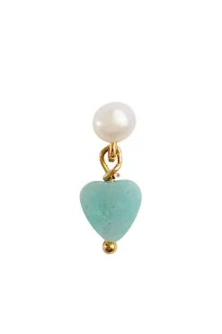 Online Mini Amour Earring (Amazonite) Øreringe