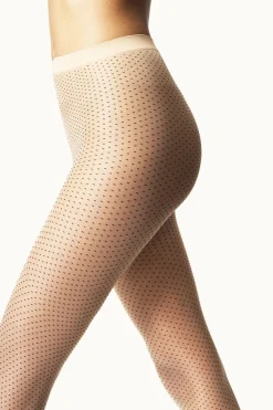 New Mini Dot Tights17624 Strømper & Strømpebukser