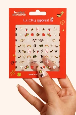 Le Mini Macaron Negle Ting<Mini Nail Stickers NA028