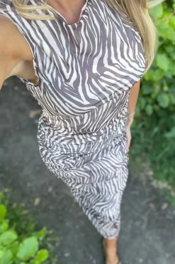 Best Miraic Mesh Dress A23631 Kjoler