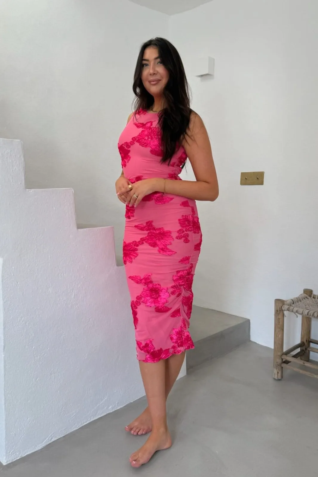 BYIC Kjoler<Miraic Mesh Dress A23766