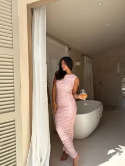 New Miraic Mesh Dress A23631 Kjoler