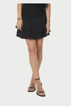 Neo Noir Nederdele<Mitra Frill Structure Skirt 167121