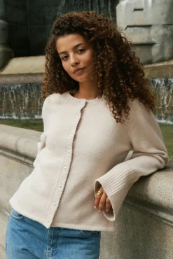 Sale Mixie Knit Cardigan 164837 Cardigans|Ammevenligt Tøj