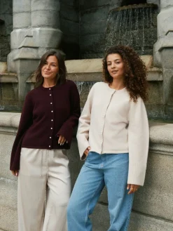 Sale Mixie Knit Cardigan 164837 Cardigans|Ammevenligt Tøj