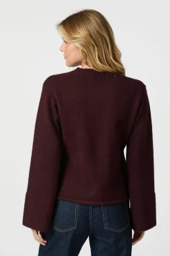 Neo Noir Cardigans|Ammevenligt Tøj<Mixie Knit Cardigan 164837
