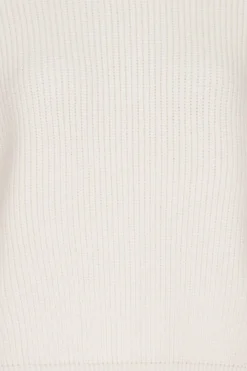 Neo Noir Bluser & Skjorter|Strik<Moana Solid Knit Blouse