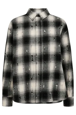 Co´Couture Bluser & Skjorter|Ammevenligt Tøj<Mobycc Check Shirt 35900