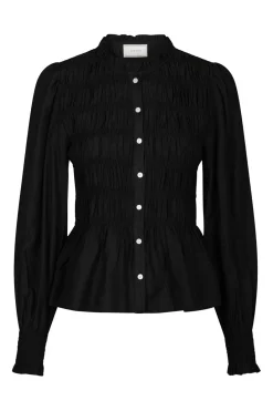 Neo Noir Bluser & Skjorter|Ammevenligt Tøj<Mocca Smock Blouse 166155