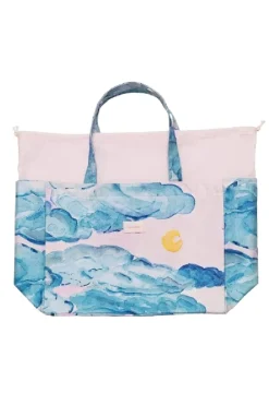 Maanesten Tasker & Punge<Moonshine Rose Big Canvas Totebag