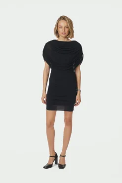 Neo Noir Kjoler<Mottuna Drapy Mesh Dress 167475
