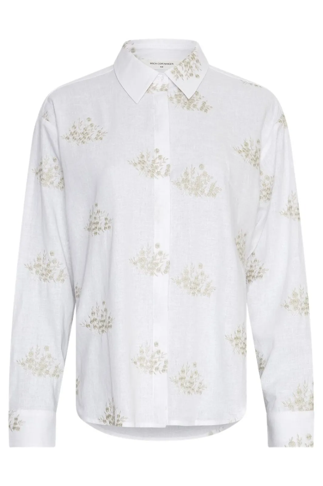 MSCH Copenhagen Bluser & Skjorter|Ammevenligt Tøj<Mschryan Conella Shirt Emb 19421
