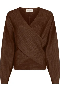 Hot Mschzinelle Hope Wrap Pullover 18469 Strik|Bluser & Skjorter