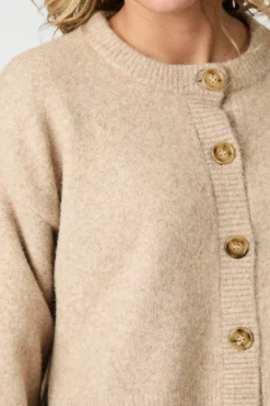 Outlet Muki Knit Cardigan 165089 Cardigans|Ammevenligt Tøj