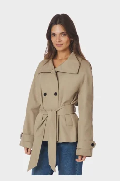 Neo Noir Overtøj & Jakker<Munet Trench Jacket 167384