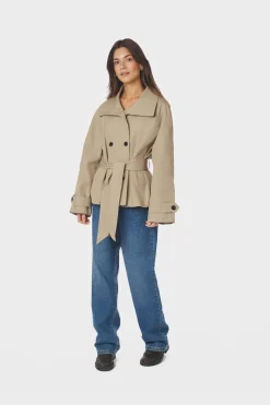 Neo Noir Overtøj & Jakker<Munet Trench Jacket 167384