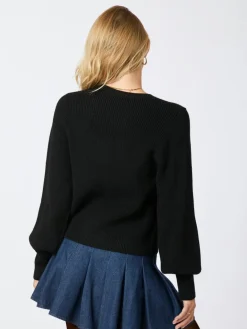 Neo Noir Cardigans|Ammevenligt Tøj<Muscado Knit Cardigan