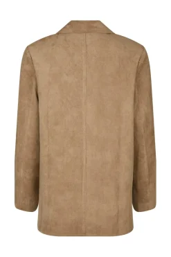 Hot Namy Imitated Suede Blazer 164548 Blazere