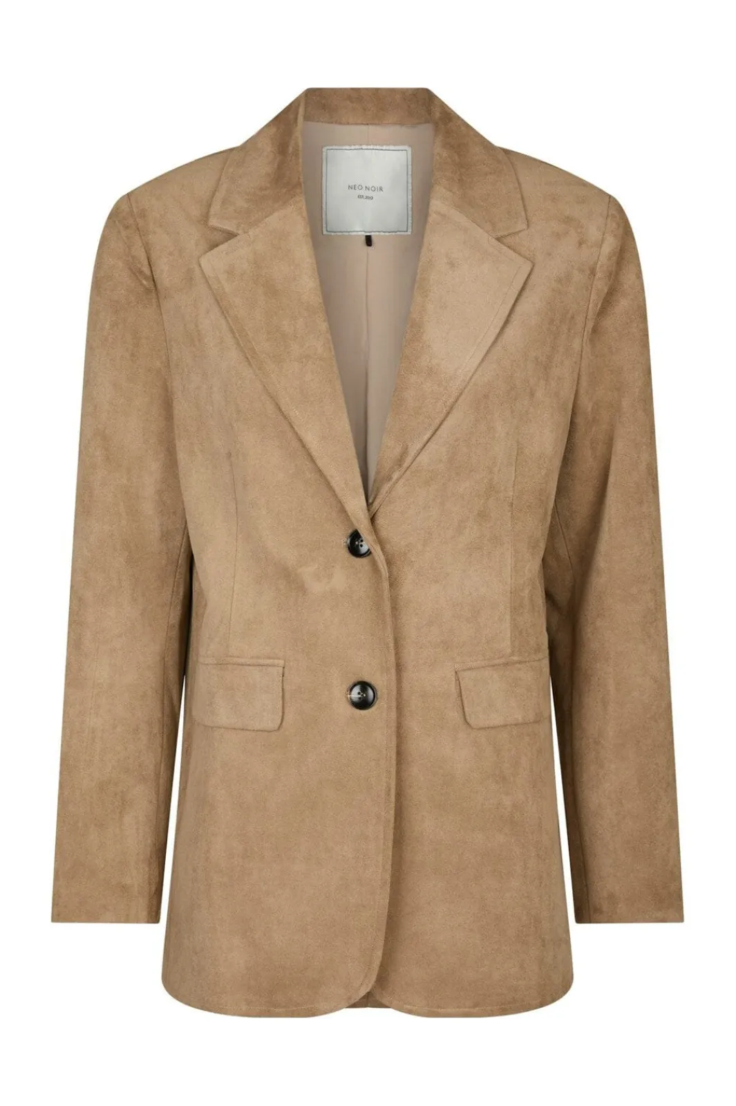 Hot Namy Imitated Suede Blazer 164548 Blazere
