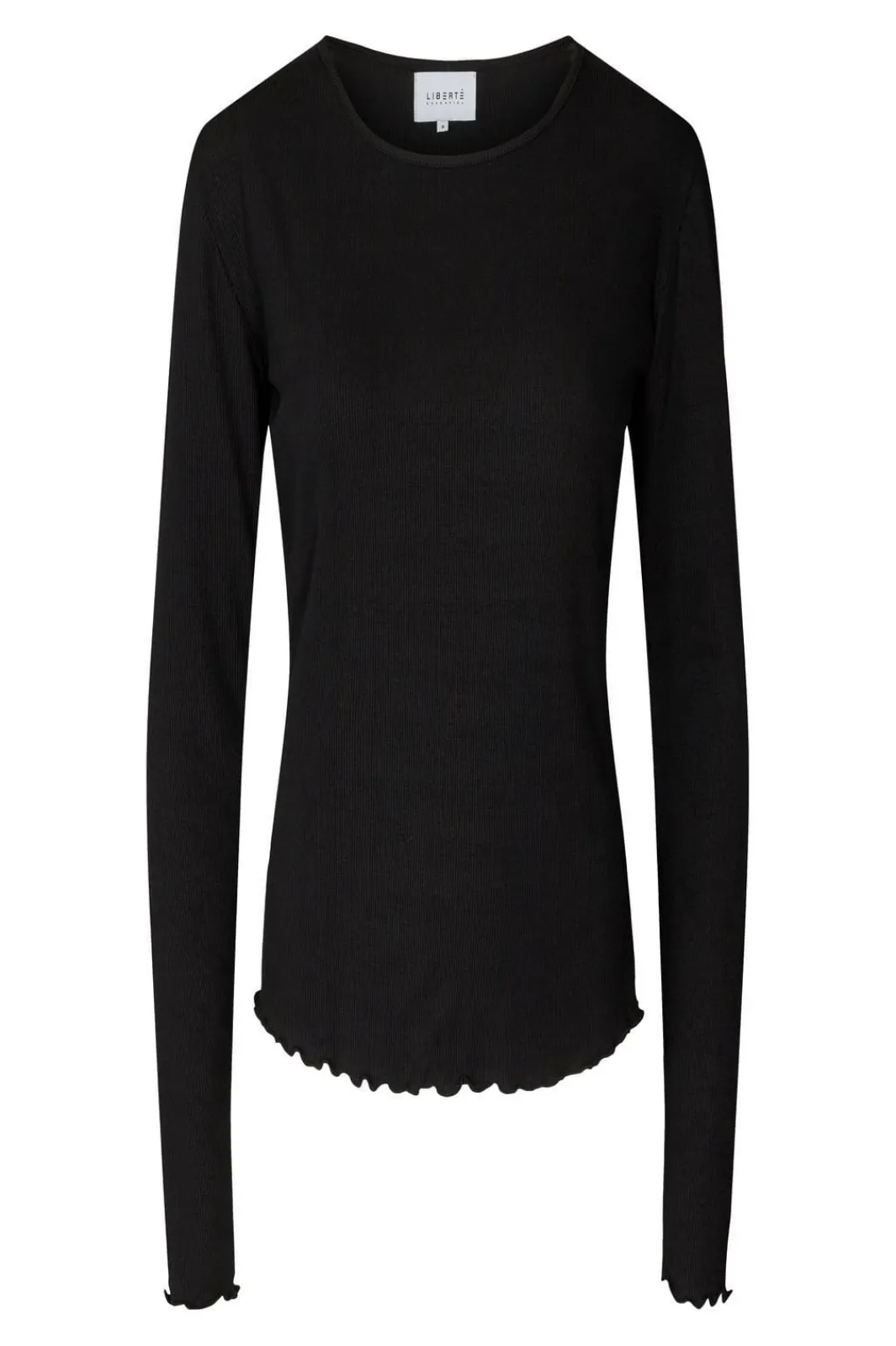 Sale Natalia Ls Round Neck Blouse Bluser & Skjorter