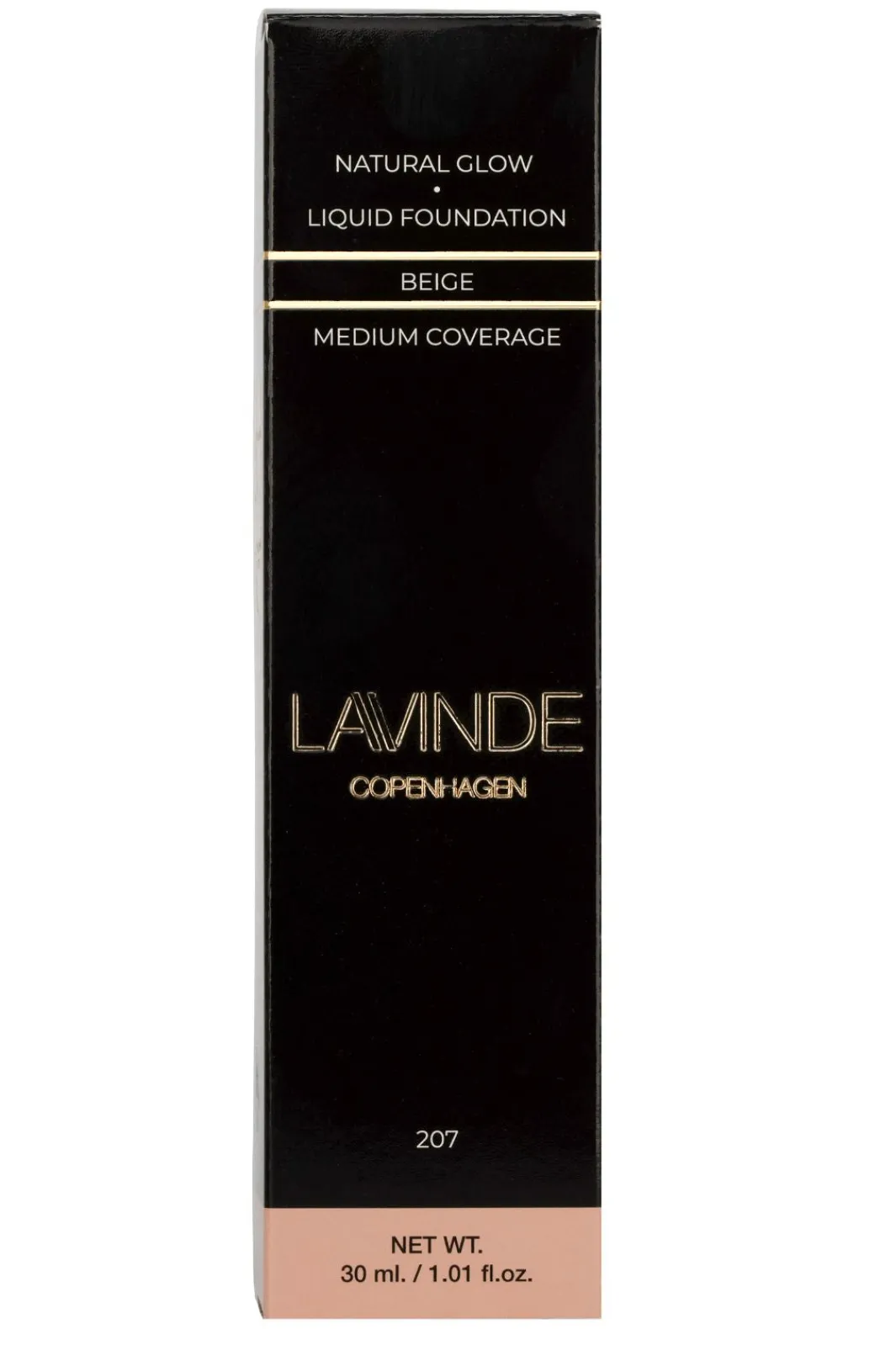 Lavinde Copenhagen Foundation<Natural Glow Liquid Foundation Beige 207