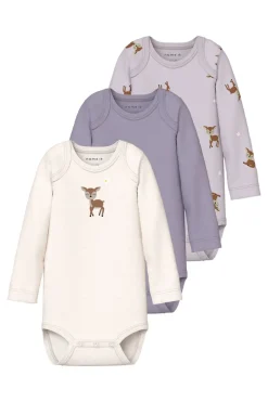 Børn Name It Bodystockings<Nbfbody Ls Deer