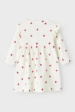 Clearance Nbfdheart Ls Dress Børn Kjoler