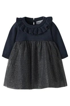Discount Nbfrolia Ls Knit Dress Børn Kjoler