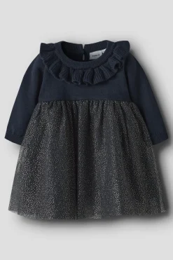 Discount Nbfrolia Ls Knit Dress Børn Kjoler