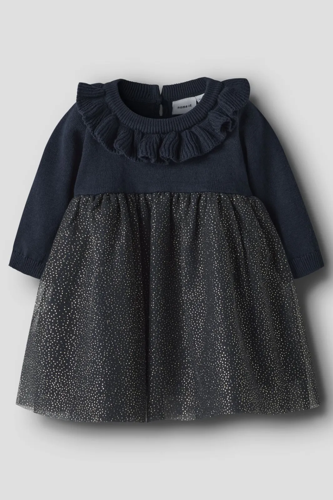 Discount Nbfrolia Ls Knit Dress Børn Kjoler