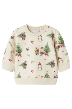 Børn Name It Joggingsæt|Bluser & Skjorter<Nbnrenu Ls Sweat