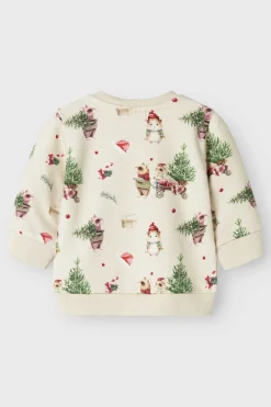 Børn Name It Joggingsæt|Bluser & Skjorter<Nbnrenu Ls Sweat