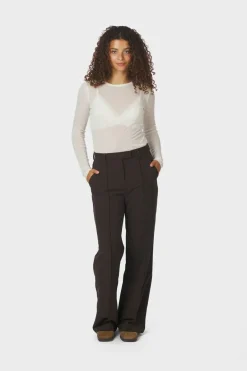 Nella Fine Rib Blouse 167271 Bluser & Skjorter