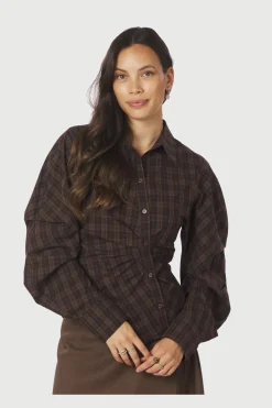Best Neoella Check Shirt 167459 Bluser & Skjorter|Ammevenligt Tøj