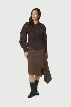 Best Neoella Check Shirt 167459 Bluser & Skjorter|Ammevenligt Tøj