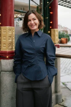 Online Neoella Solid Shirt 167252 Bluser & Skjorter|Ammevenligt Tøj