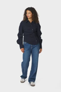 Online Neoella Solid Shirt 167252 Bluser & Skjorter|Ammevenligt Tøj