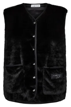 Hot New Fur Tech Vest HL10409 Veste
