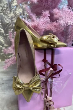 Sale New Maite Gold Copenhagen Shoes|Stiletter & Pumps