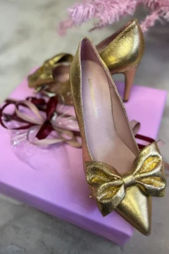Sale New Maite Gold Copenhagen Shoes|Stiletter & Pumps
