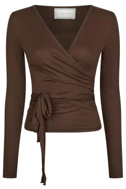 Best Nia Jersey Wrap Blouse 165501 Træningstøj|Bluser & Skjorter