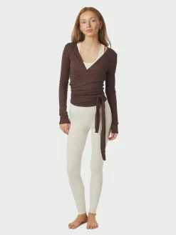 Best Nia Jersey Wrap Blouse 165501 Træningstøj|Bluser & Skjorter