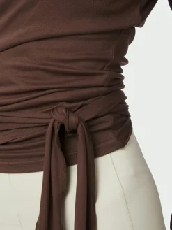 Best Nia Jersey Wrap Blouse 165501 Træningstøj|Bluser & Skjorter