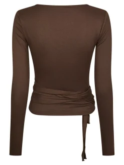Best Nia Jersey Wrap Blouse 165501 Træningstøj|Bluser & Skjorter
