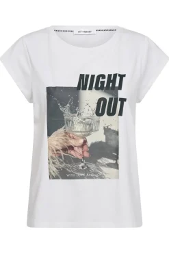 Co´Couture T-Shirts & Toppe<Nightcc Out Tee 33118