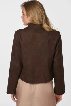 Outlet Nilo Faux Suede Jacket 165954 Overtøj & Jakker