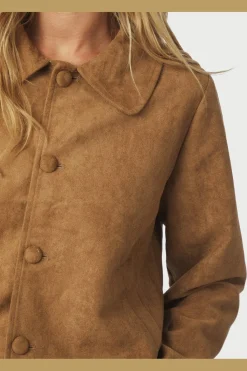 Neo Noir Overtøj & Jakker<Nilo Faux Suede Jacket 165954