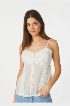 Neo Noir T-Shirts & Toppe|Ammevenligt Tøj<Nimissa S Voile Top 165643