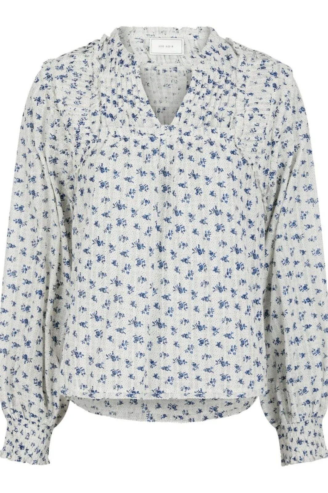 Best Nipoa Dot Flower Blouse 165284 Bluser & Skjorter|Sæt 🛍️