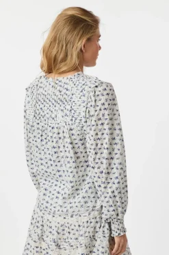 Best Nipoa Dot Flower Blouse 165284 Bluser & Skjorter|Sæt 🛍️